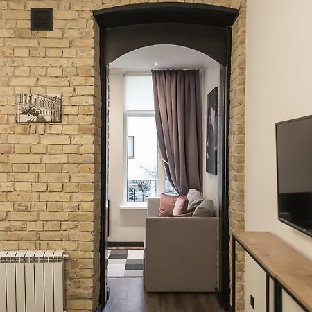 Студия В Стиле Лофт Исторический Центр Apartment Kyiv